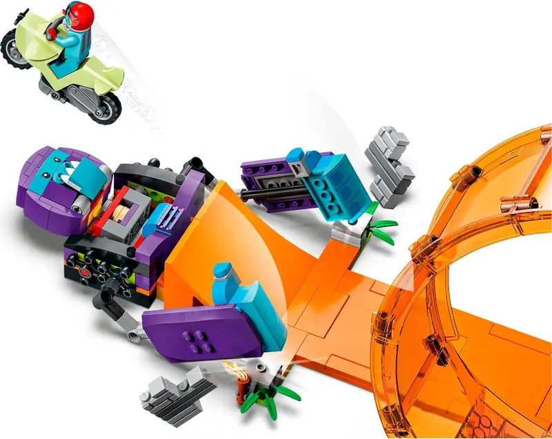 LEGO 60338 Kaskaderska pętla i szympans demolka zdjęcie 9