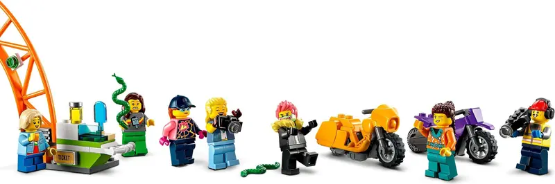 LEGO 60339 Kaskaderska arena z dwoma pętlami zdjęcie 12