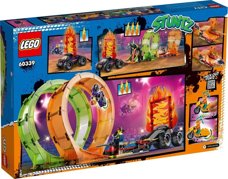 LEGO 60339 Kaskaderska arena z dwoma pętlami zdjęcie 3
