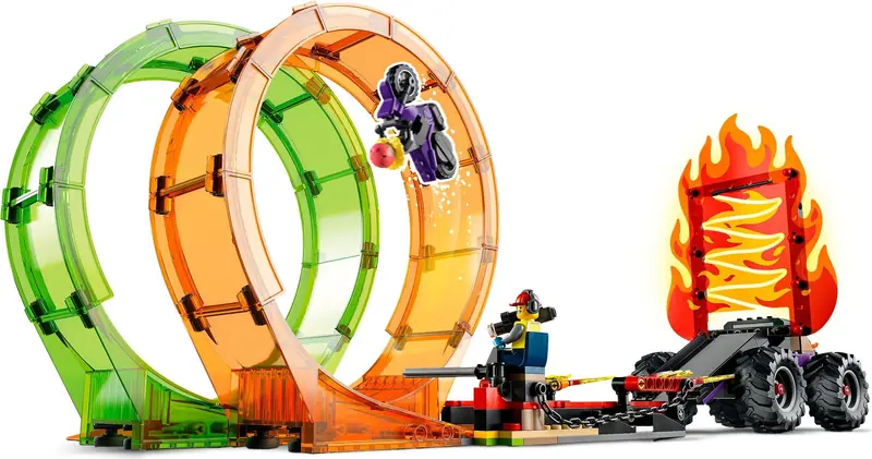 LEGO 60339 Kaskaderska arena z dwoma pętlami zdjęcie 7