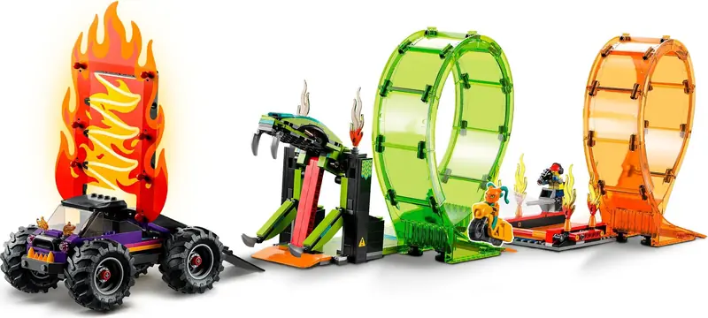 LEGO 60339 Kaskaderska arena z dwoma pętlami zdjęcie 8