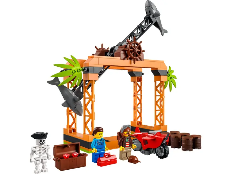LEGO 60342 Wyzwanie kaskaderskie: atak rekina