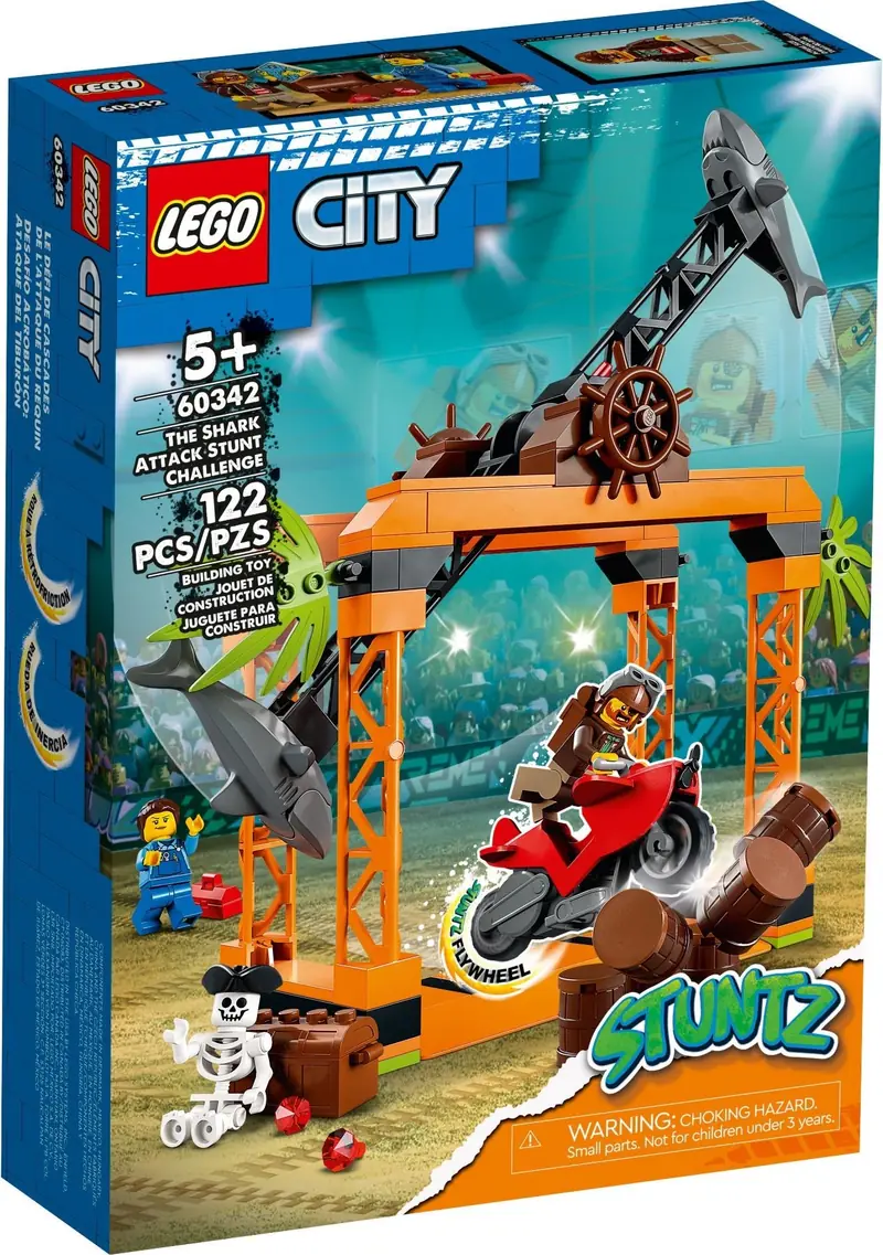 LEGO 60342 Wyzwanie kaskaderskie: atak rekina zdjęcie 2