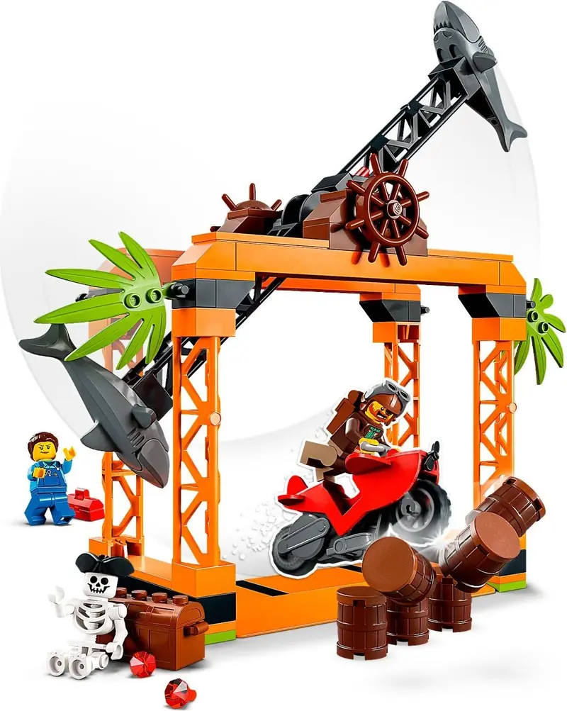 LEGO 60342 Wyzwanie kaskaderskie: atak rekina zdjęcie 3