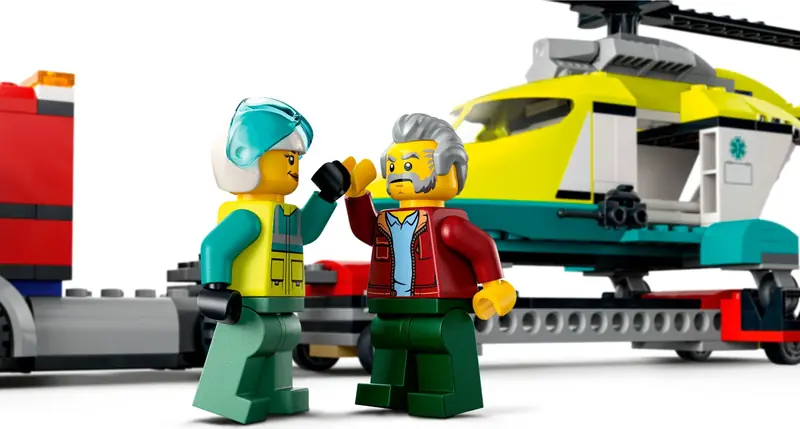 LEGO 60343 Laweta helikoptera ratunkowego zdjęcie 4