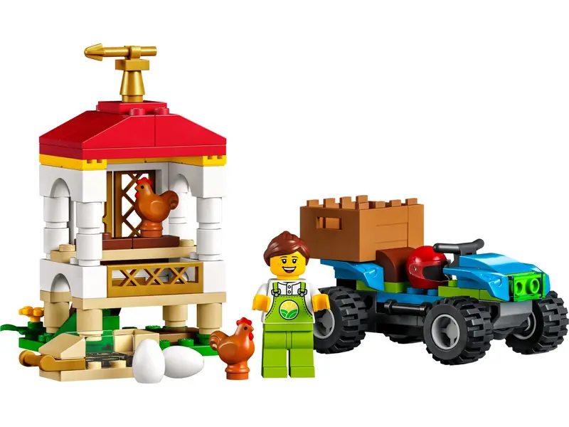 LEGO 60344 Kurnik z kurczakami