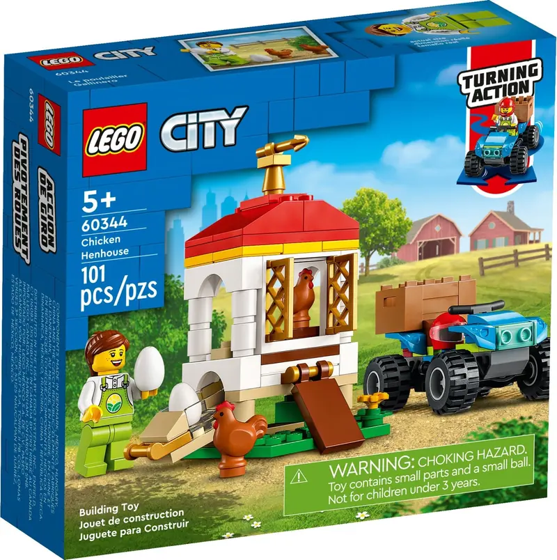 LEGO 60344 Kurnik z kurczakami zdjęcie 4