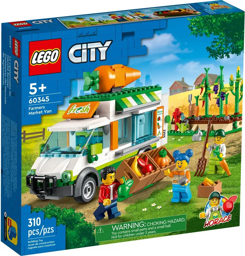 LEGO 60345 Furgonetka na targu zdjęcie 2