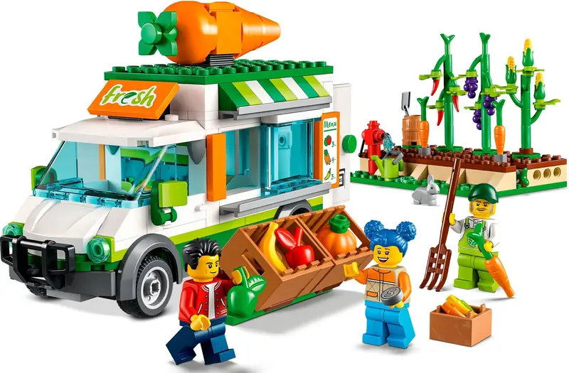 LEGO 60345 Furgonetka na targu zdjęcie 3