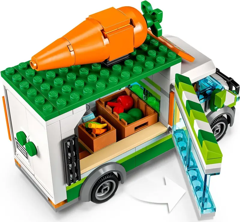 LEGO 60345 Furgonetka na targu zdjęcie 7