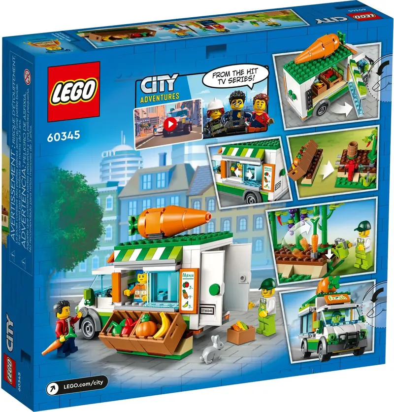 LEGO 60345 Furgonetka na targu zdjęcie 6