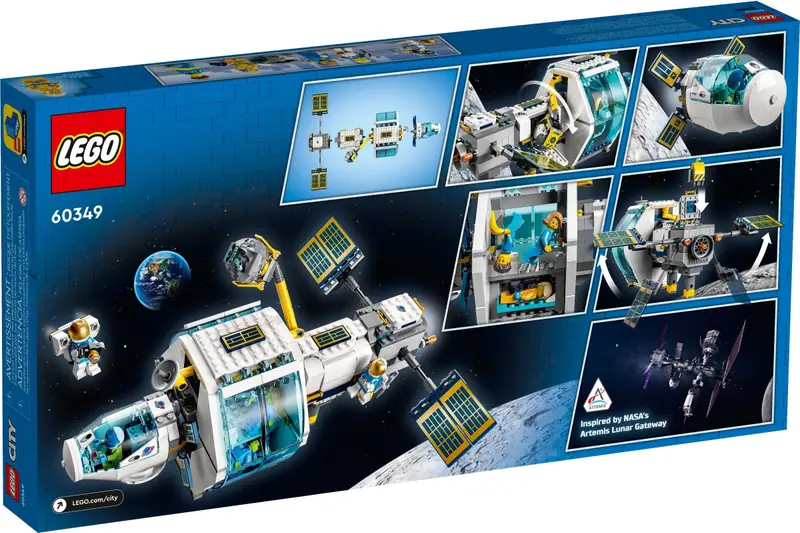 LEGO 60349 Stacja kosmiczna na Księżycu zdjęcie 10