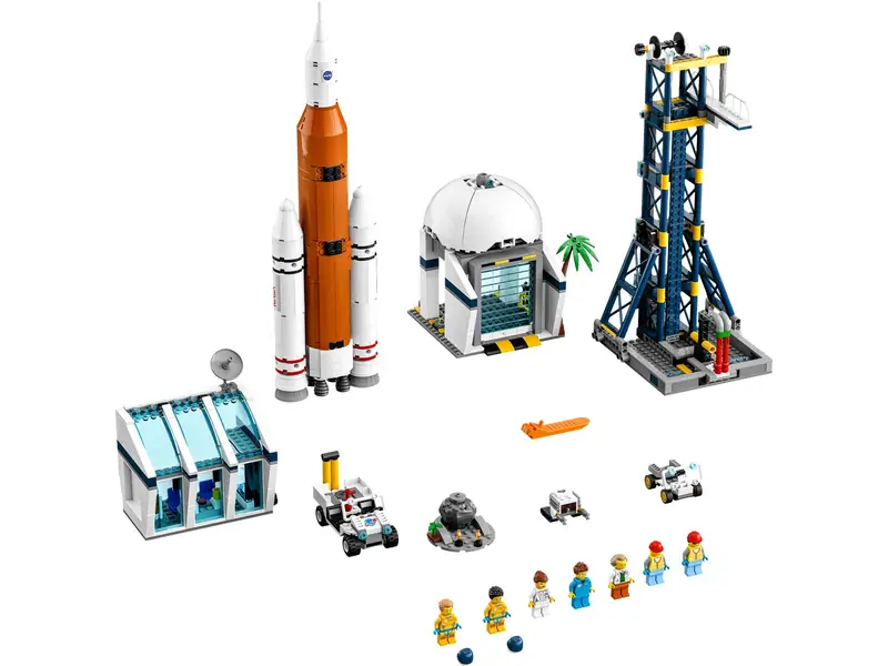 LEGO 60351 Start rakiety z kosmodromu