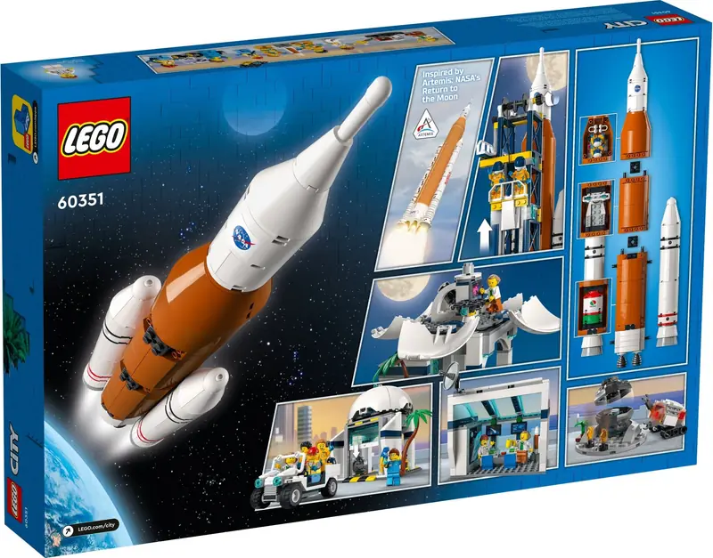 LEGO 60351 Start rakiety z kosmodromu zdjęcie 3