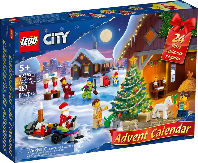 LEGO 60352 Kalendarz adwentowy LEGO City zdjęcie 2