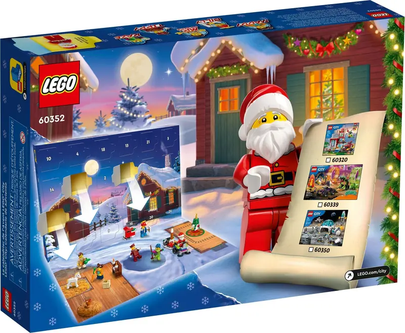 LEGO 60352 Kalendarz adwentowy LEGO City zdjęcie 5