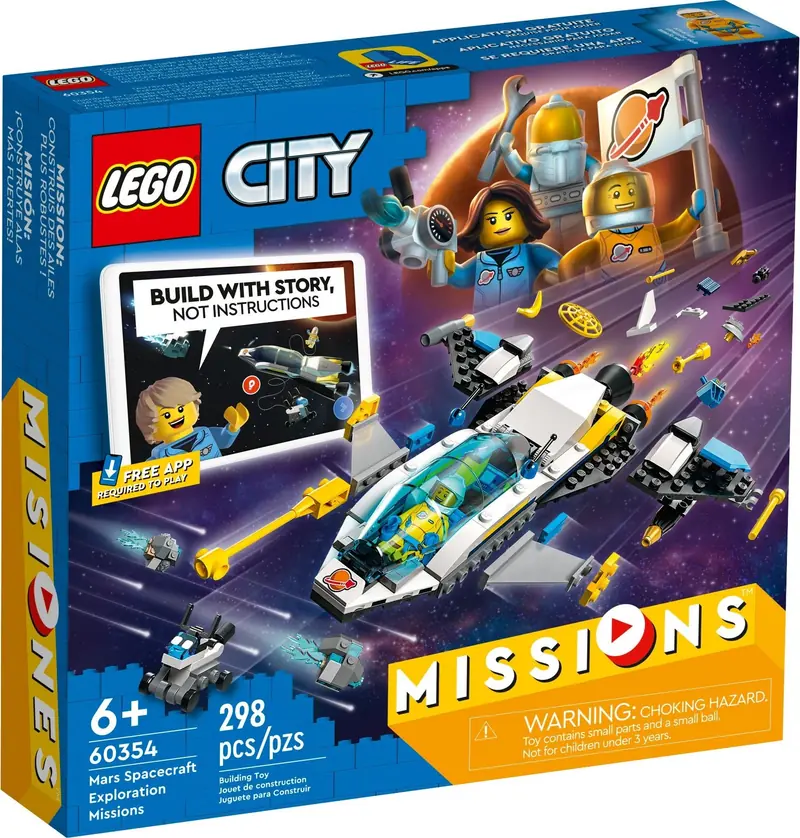 LEGO 60354 Wyprawy badawcze statkiem marsjańskim zdjęcie 2