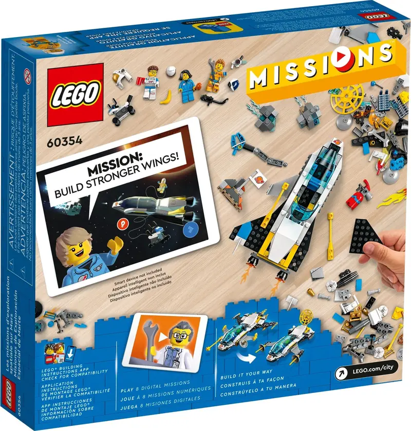 LEGO 60354 Wyprawy badawcze statkiem marsjańskim zdjęcie 5