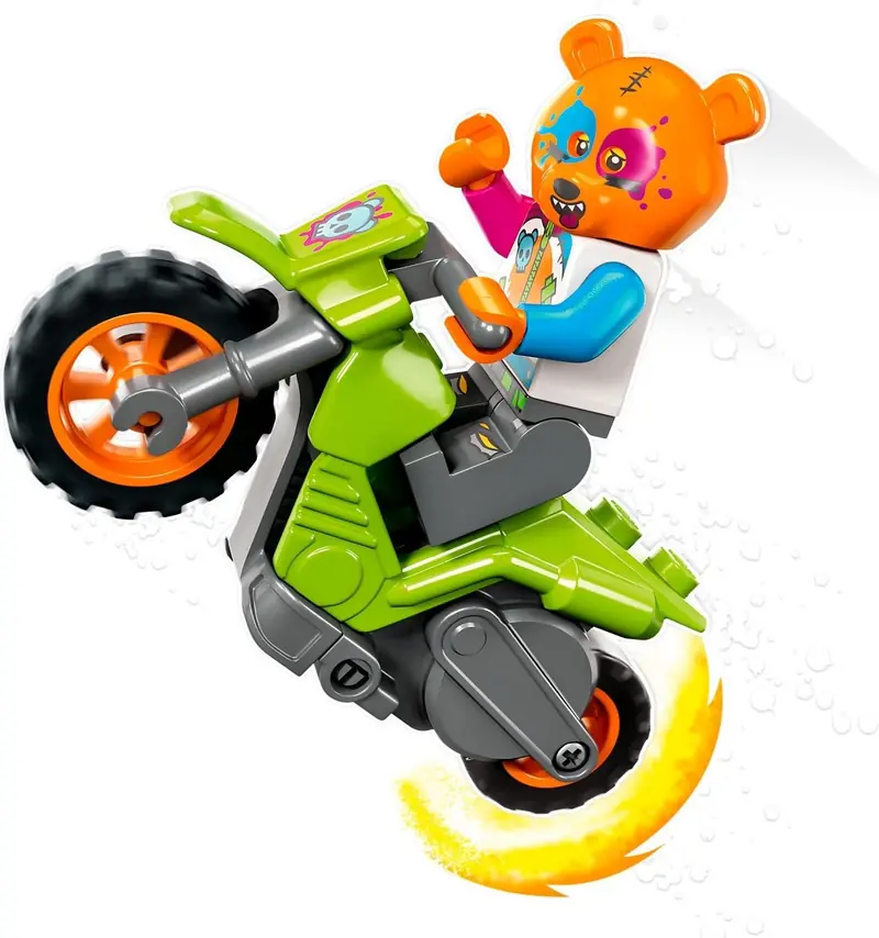 LEGO 60356 Motocykl kaskaderski z niedźwiedziem zdjęcie 2