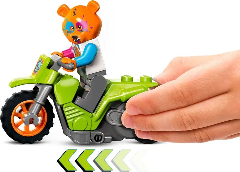 LEGO 60356 Motocykl kaskaderski z niedźwiedziem zdjęcie 3