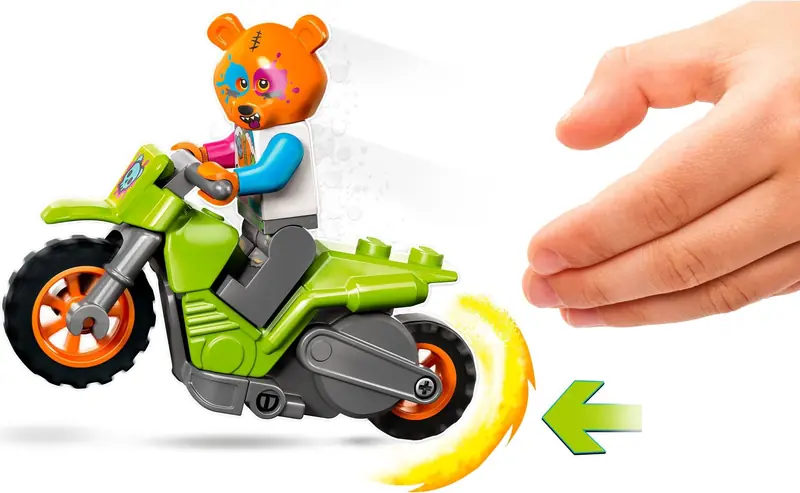 LEGO 60356 Motocykl kaskaderski z niedźwiedziem zdjęcie 6