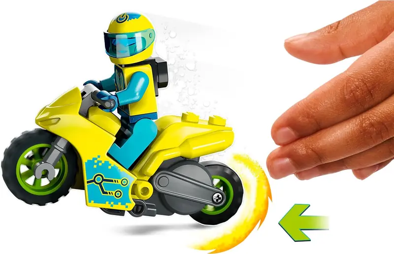 LEGO 60358 Cybermotocykl kaskaderski zdjęcie 6