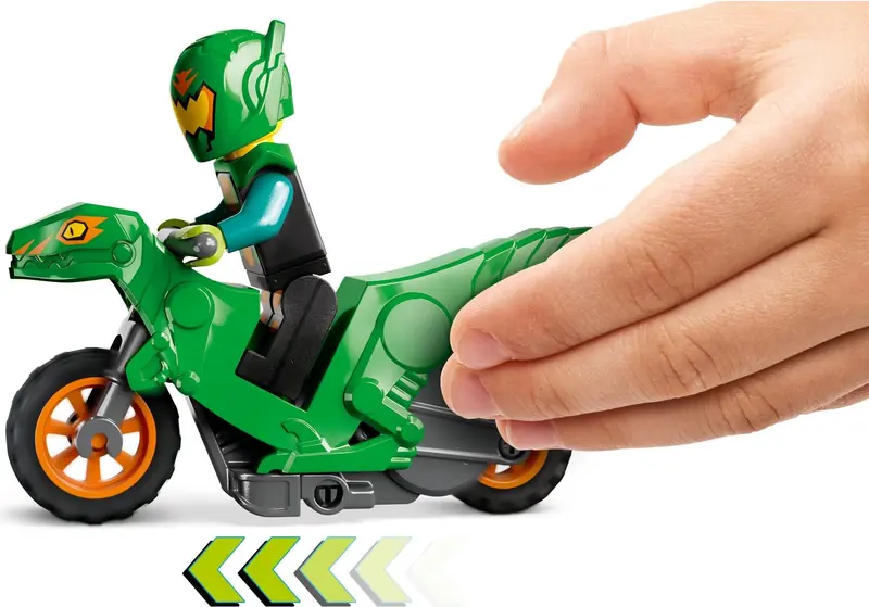 LEGO 60359 Wyzwanie kaskaderskie – rampa z kołem do przeskakiwania zdjęcie 8