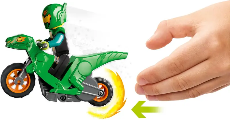 LEGO 60359 Wyzwanie kaskaderskie – rampa z kołem do przeskakiwania zdjęcie 7