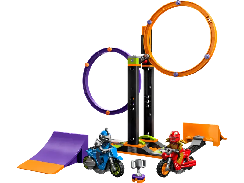 LEGO 60360 Wyzwanie kaskaderskie – obracające się okręgi