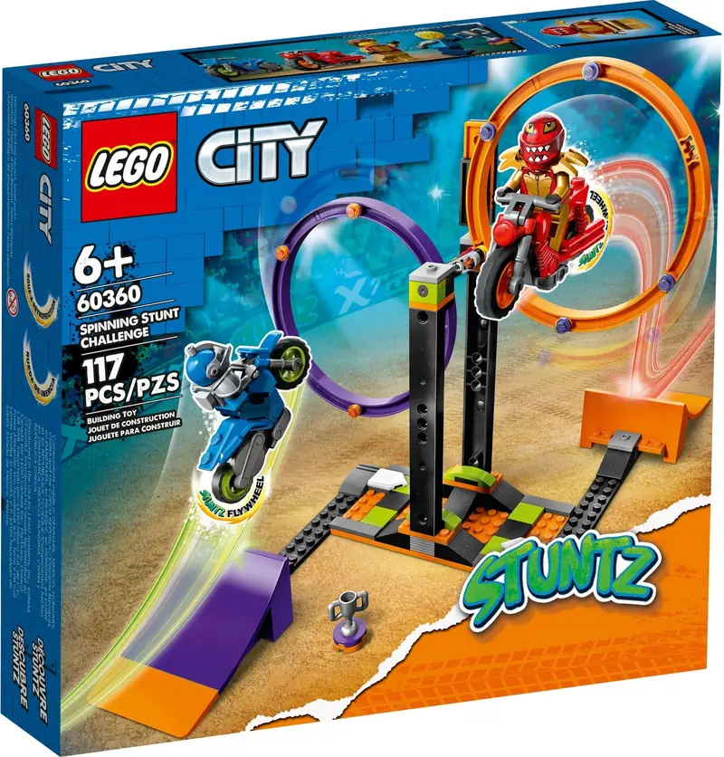 LEGO 60360 Wyzwanie kaskaderskie – obracające się okręgi zdjęcie 5