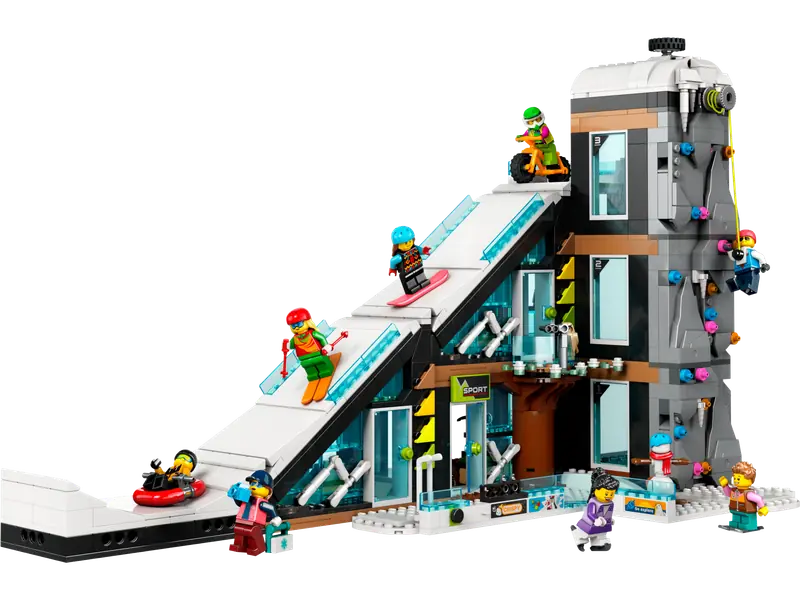 LEGO 60366 Centrum narciarskie i wspinaczkowe