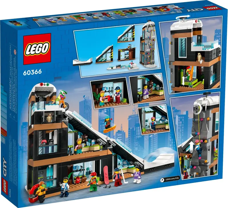 LEGO 60366 Centrum narciarskie i wspinaczkowe zdjęcie 2