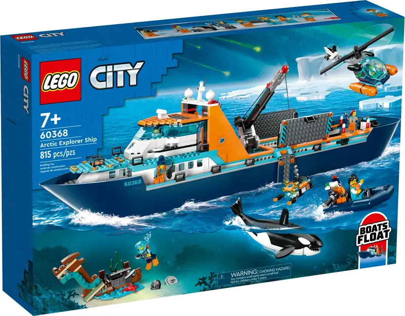 LEGO 60368 Łódź badacza Arktyki zdjęcie 3