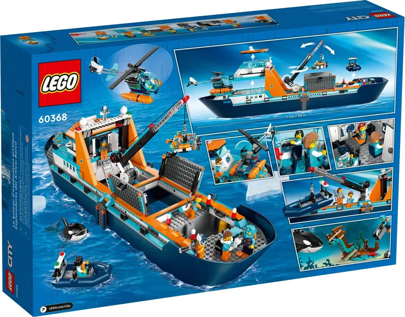 LEGO 60368 Łódź badacza Arktyki zdjęcie 7