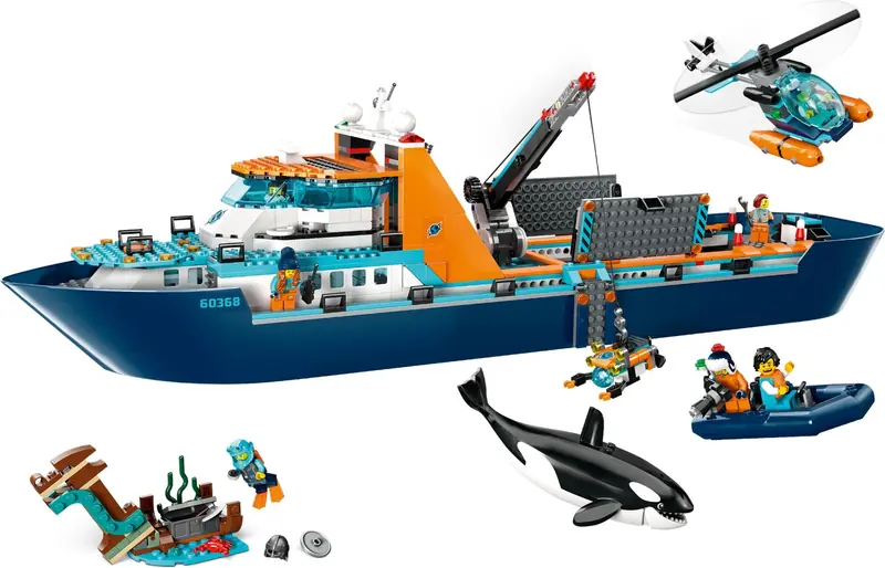LEGO 60368 Łódź badacza Arktyki zdjęcie 8