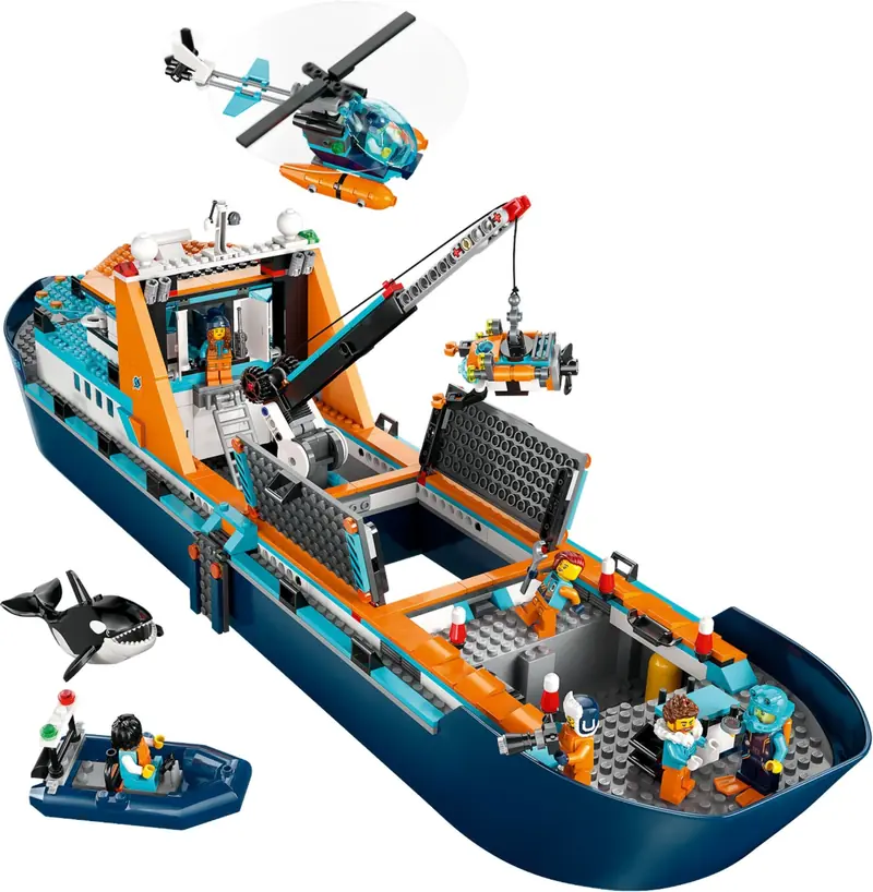 LEGO 60368 Łódź badacza Arktyki zdjęcie 4