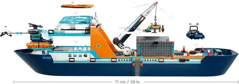 LEGO 60368 Łódź badacza Arktyki zdjęcie 6