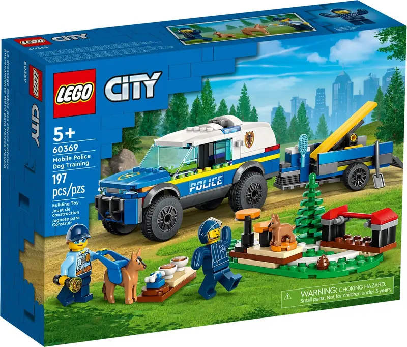 LEGO 60369 Szkolenie psów policyjnych w terenie zdjęcie 2