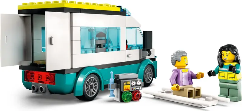 LEGO 60371 Parking dla pojazdów uprzywilejowanych zdjęcie 8