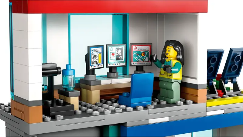 LEGO 60371 Parking dla pojazdów uprzywilejowanych zdjęcie 9