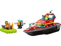 LEGO 60373 Łódź strażacka