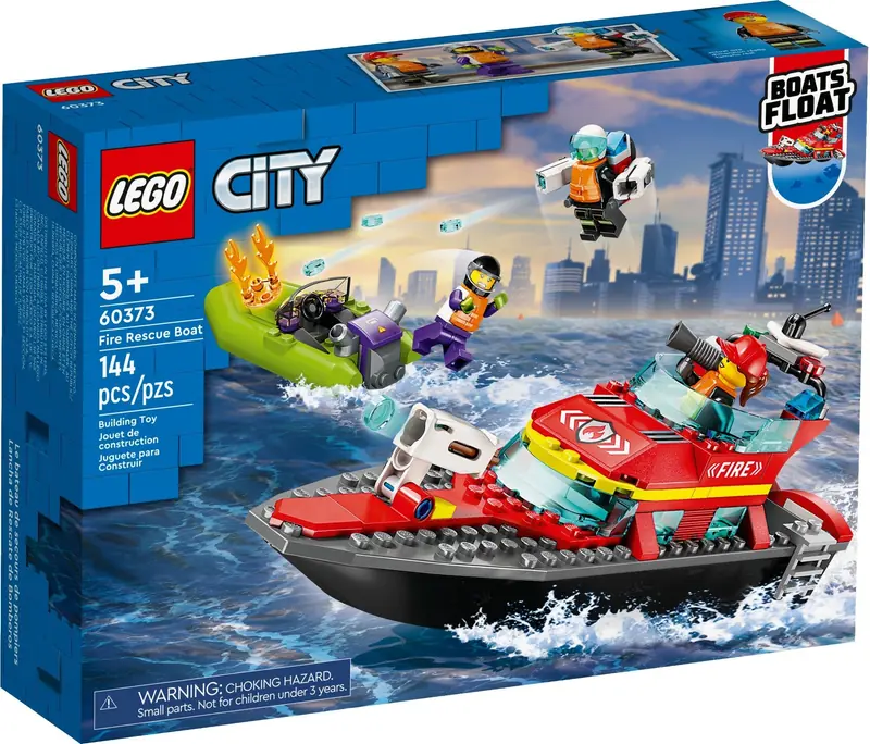 LEGO 60373 Łódź strażacka zdjęcie 2
