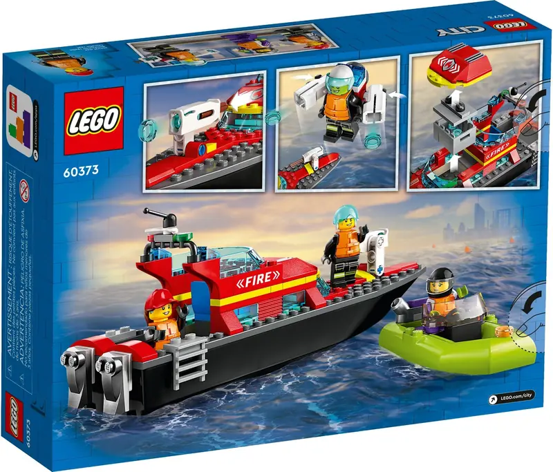 LEGO 60373 Łódź strażacka zdjęcie 7