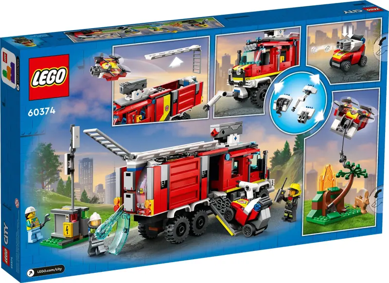 LEGO 60374 Terenowy pojazd straży pożarnej zdjęcie 5