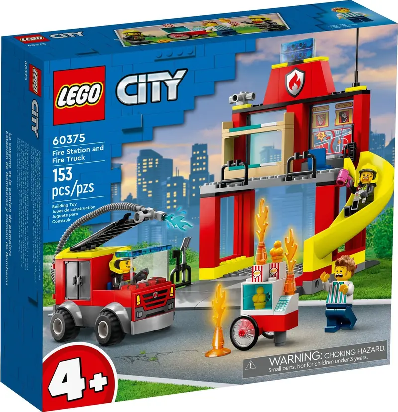 LEGO 60375 Remiza strażacka i wóz strażacki zdjęcie 2