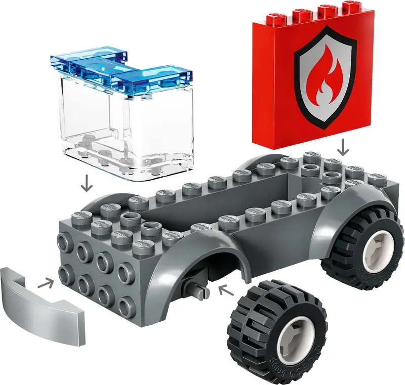 LEGO 60375 Remiza strażacka i wóz strażacki zdjęcie 7