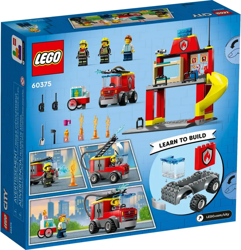 LEGO 60375 Remiza strażacka i wóz strażacki zdjęcie 8