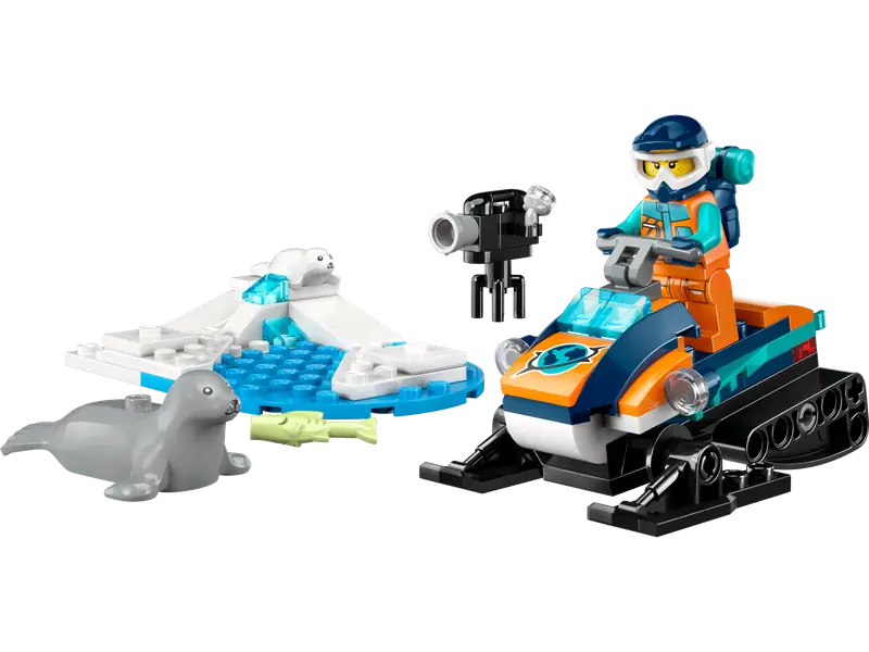 LEGO 60376 Skuter śnieżny badacza Arktyki