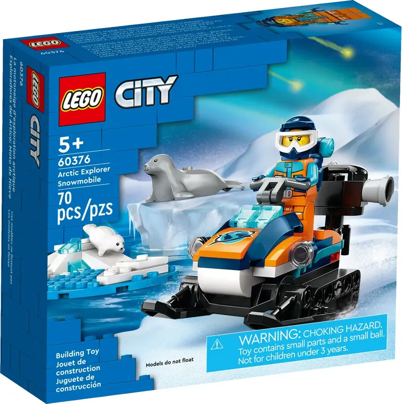LEGO 60376 Skuter śnieżny badacza Arktyki zdjęcie 2