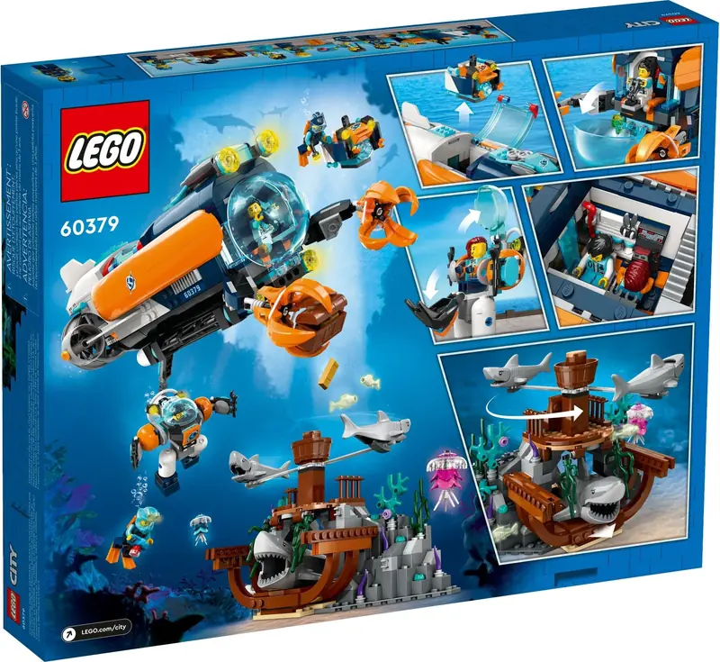 LEGO 60379 Łódź podwodna badacza dna morskiego zdjęcie 2